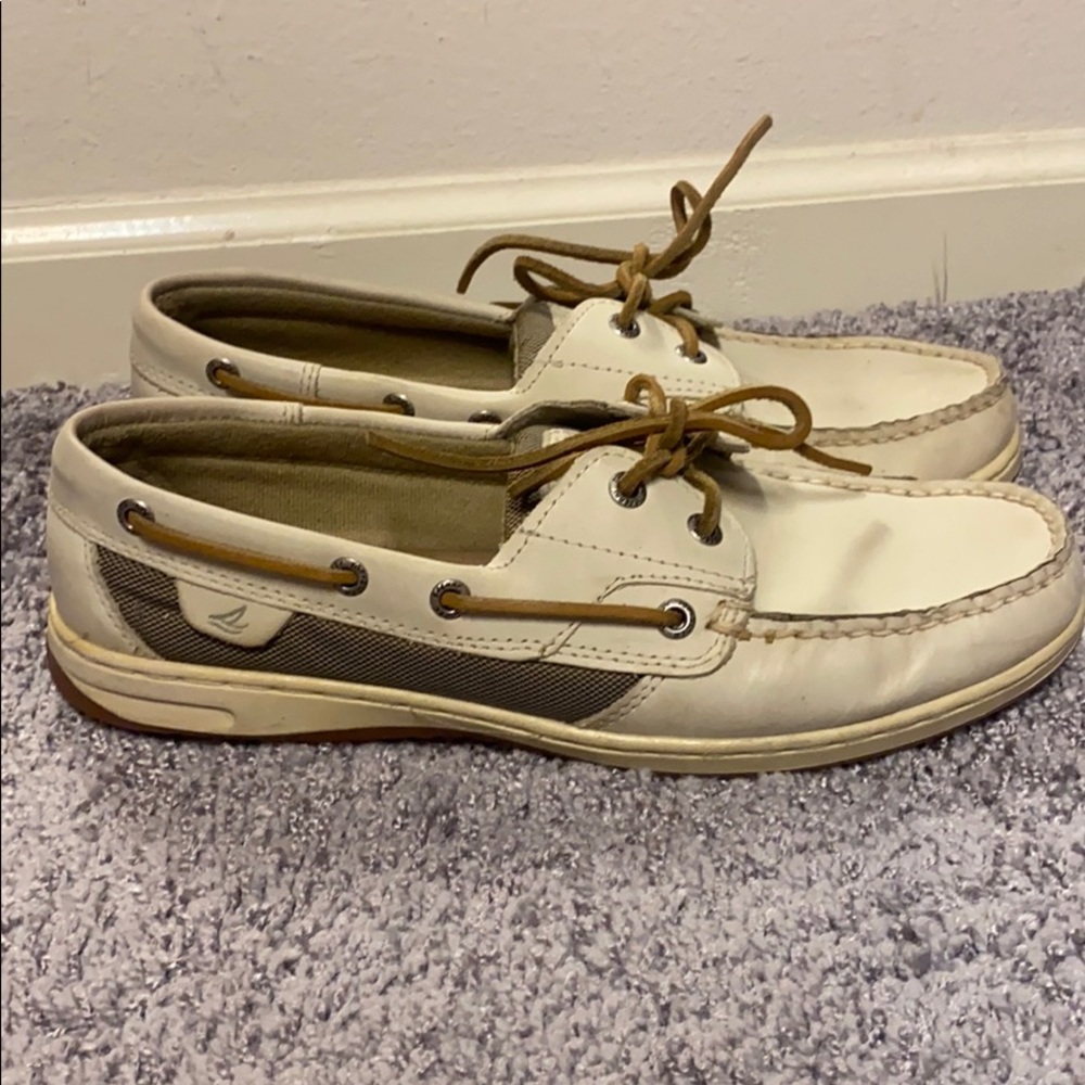 Sperry Top Sider Boat Shoes Size 10